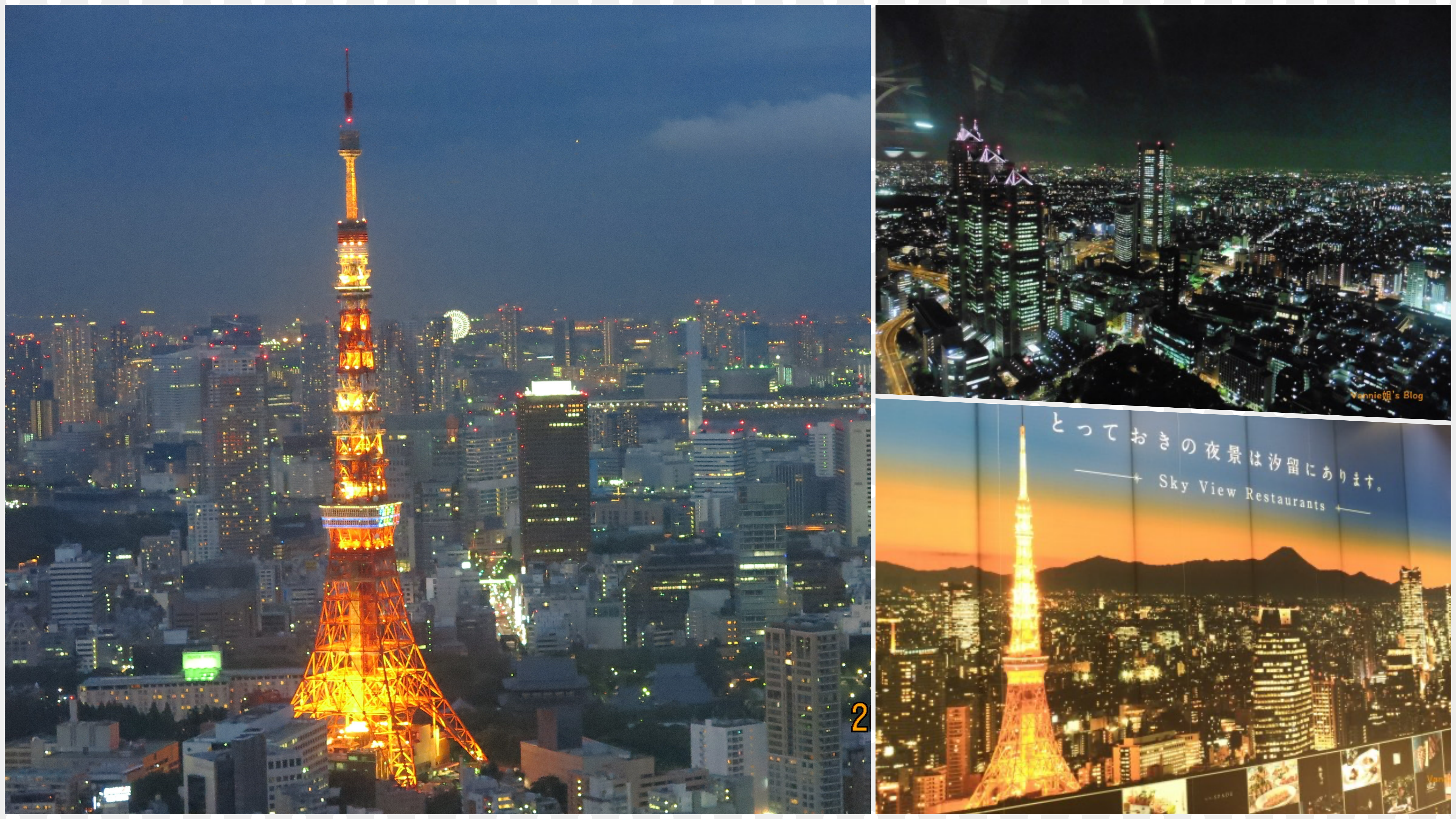 東京高樓夜景 3選～「有料」和「無料」，有什麼不一樣？