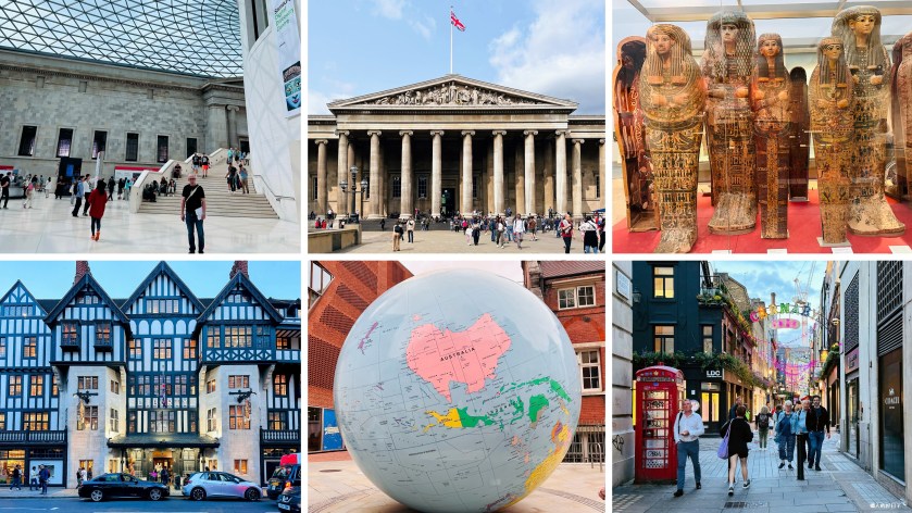 倫敦2： 大英博物館 、倫敦大學城、蘇活區，活力的倫敦